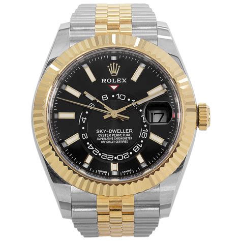 rolex sky dweller bi metal